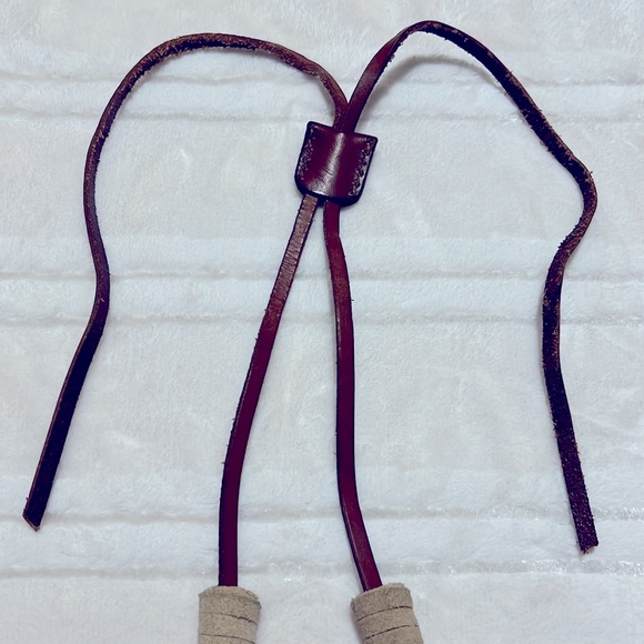 Genuine Leather Bag Accessories Tassels - Picture 2 of 4